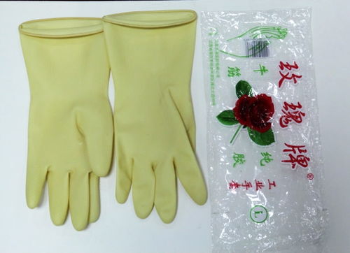 玫瑰01 乳胶手套 沈阳红连劳保